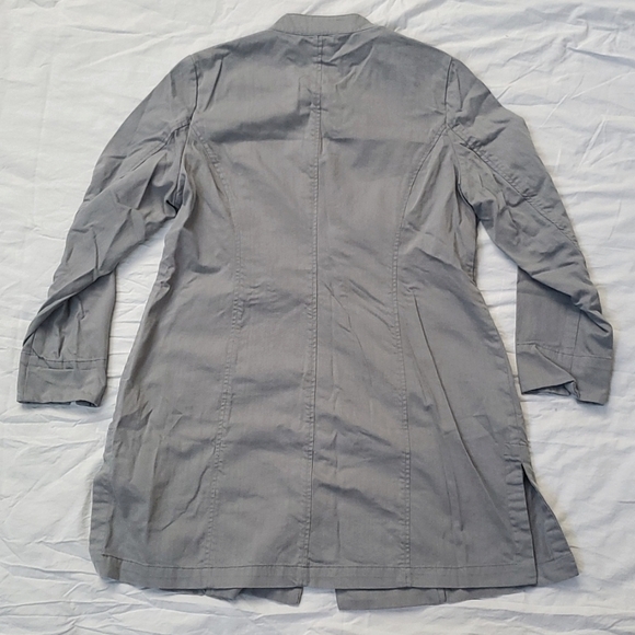 MUST GO Vintage Mid Coldwater Creek Large Gray Button Jacket Ren Faire Cosplay - Picture 3 of 5